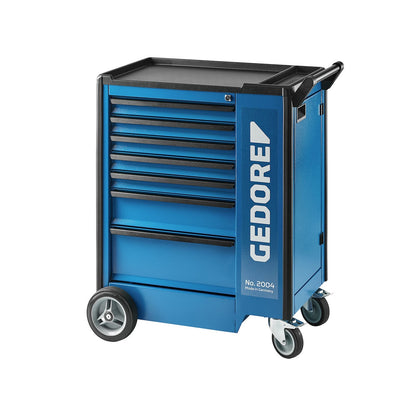 GEDORE 2004 0511 E - Workshop trolley with 7 unique opening drawers