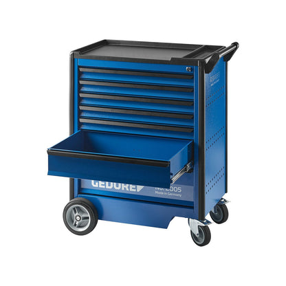GEDORE 2004 0511 E - Workshop trolley with 7 unique opening drawers
