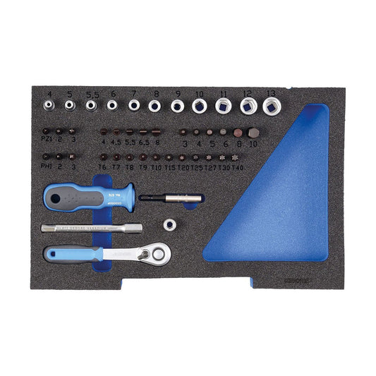 GEDORE 1100 CT1-20 - L-BOXX Module - 1/4" Sockets