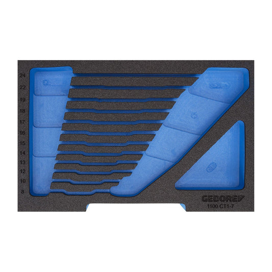 GEDORE EI-1100 CT1-7 - L-BOXX Foam - Keys