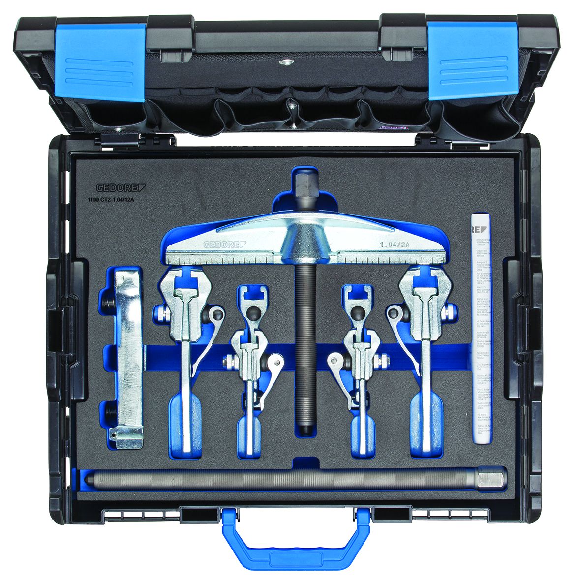 1100-1.04/12A - Juego de extractores 1.04 en maleta L-BOXX®
