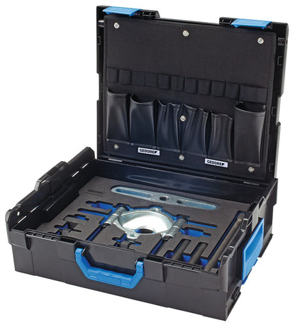 GEDORE 1100-1.41/2A - Case with guillotine extractor set