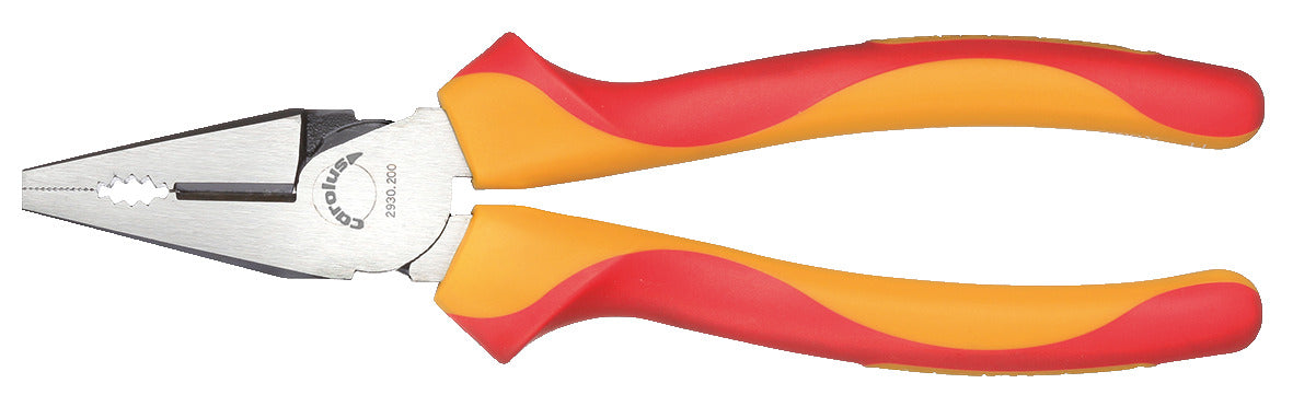 Pince universelle GEDORE rouge R29300200 - VDE, longueur 200 mm, poignée bi-matière