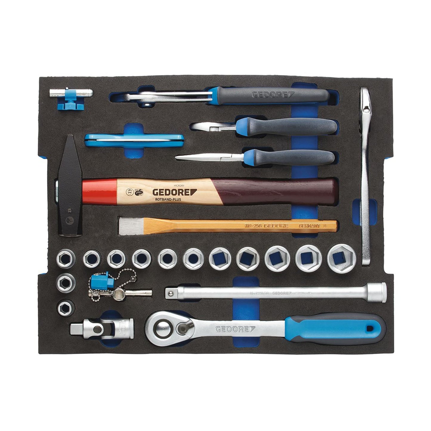 GEDORE 1100 CT2-01 - Assortment of 26 pieces in LBOXX module