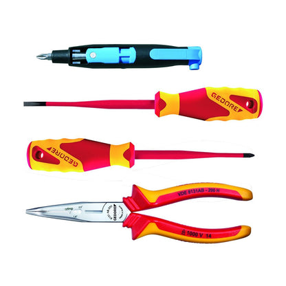 GEDORE 1102-006 VDE - Set of 4 VDE Tools in L-BOXX Mini