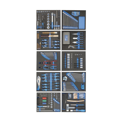 GEDORE 2005-TS-308 - 2005 7-drawer trolley with 308-piece tool assortment