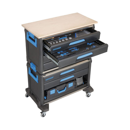 GEDORE 1110 WMW S-03 - WorkMo AN3 with 110-piece assortment