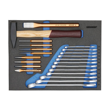 GEDORE 1110 WMW S-02 - WorkMo AN2 with 72-piece assortment