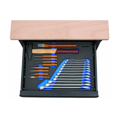 GEDORE 1110 WMW S-02 - WorkMo AN2 with 72-piece assortment