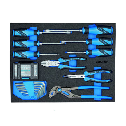 GEDORE 1110 WMW S-02 - WorkMo AN2 with 72-piece assortment