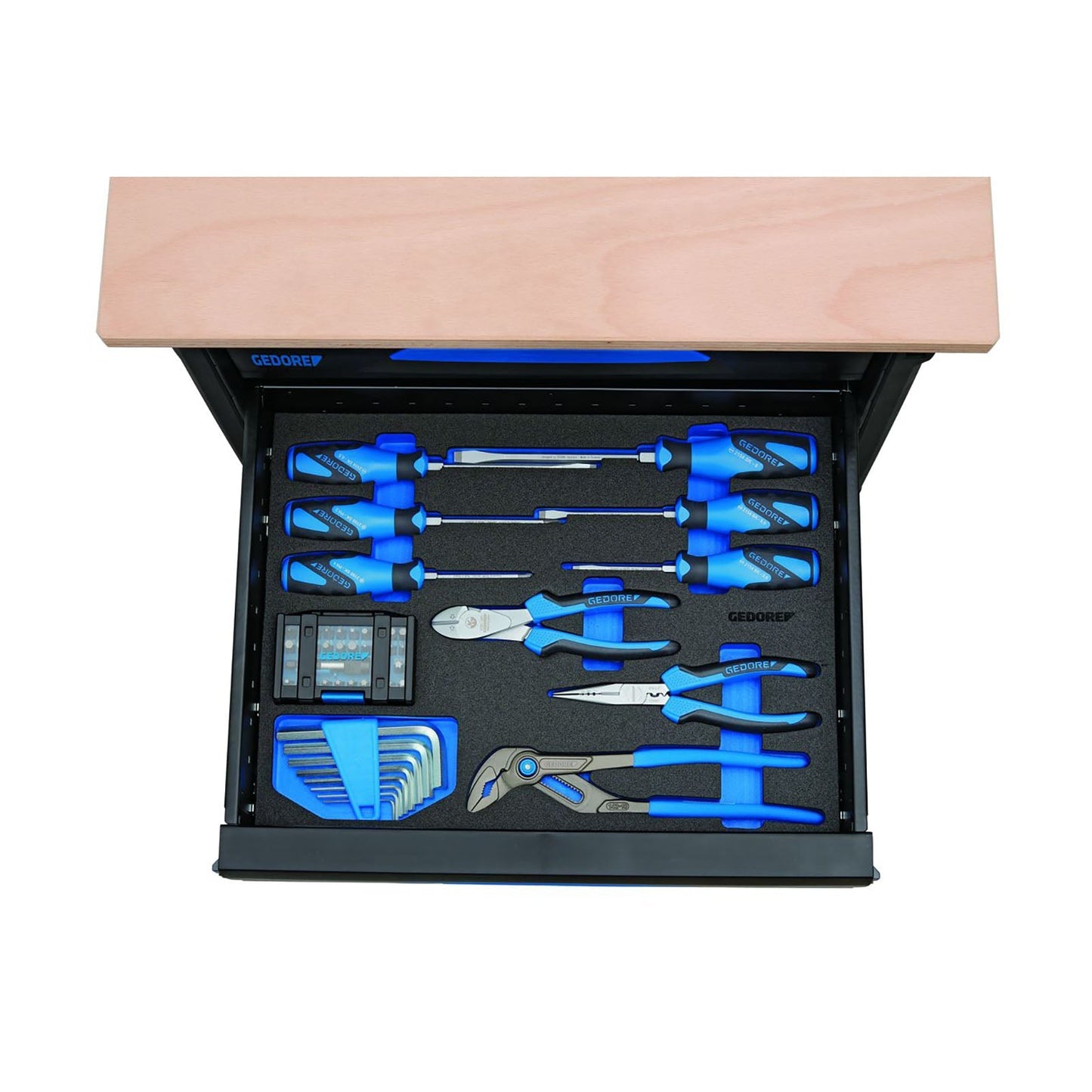 GEDORE 1110 CTB2-02 - Assortment of CT modules for AN2