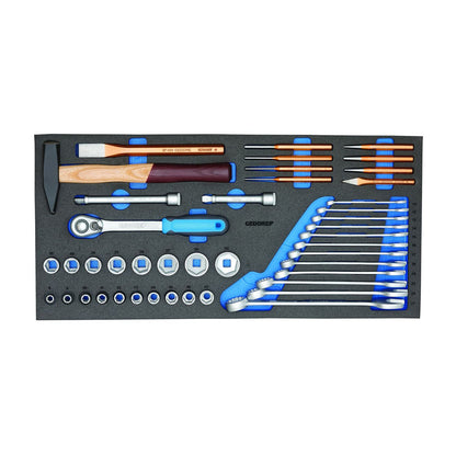 GEDORE 1110 WMW S-03 - WorkMo AN3 with 110-piece assortment