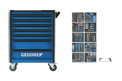 GEDORE WHL-L7-TS-308 - Chariot + Assortiment de 308 pièces