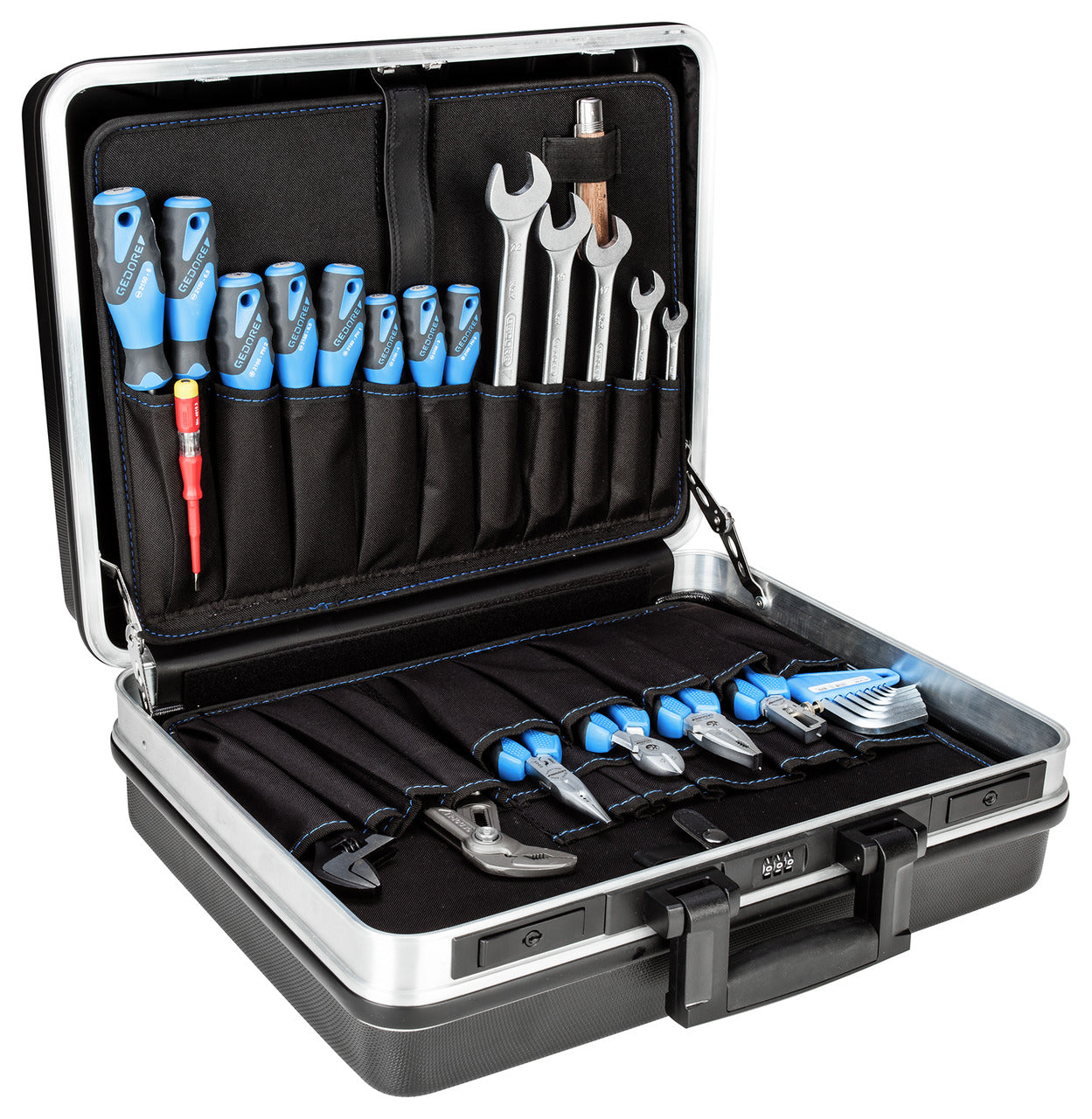 GEDORE 1041-001 - Valise avec assortiment de 74 pièces