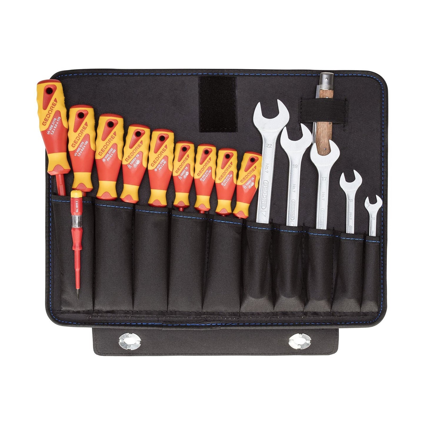 GEDORE 1041-003 - Suitcase with VDE assortment 74 pieces