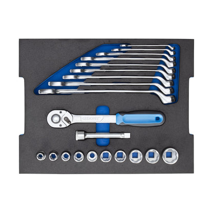 GEDORE 1100-004 - L-Boxx with 30-piece assortment