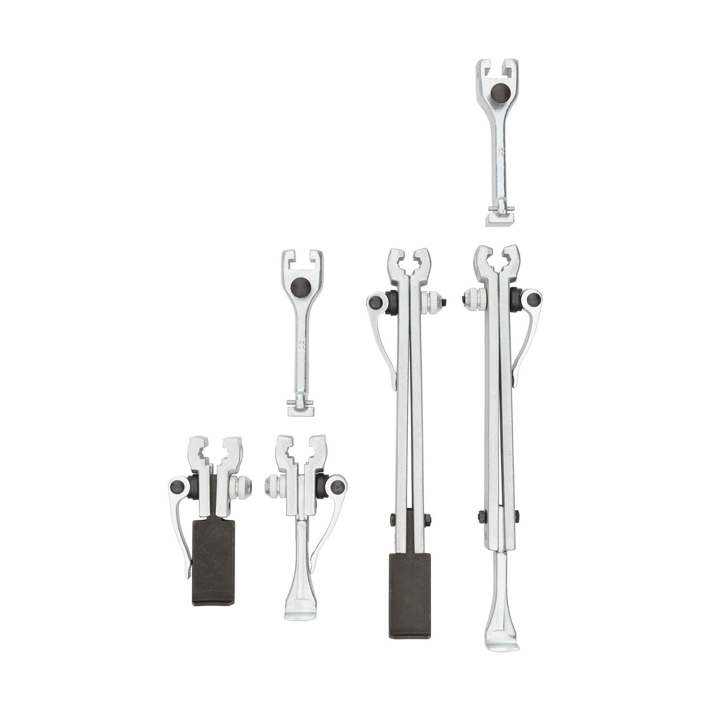 GEDORE 1.04/SEB-08 - Extractor set 1.04/1A with assorted legs in carrying case