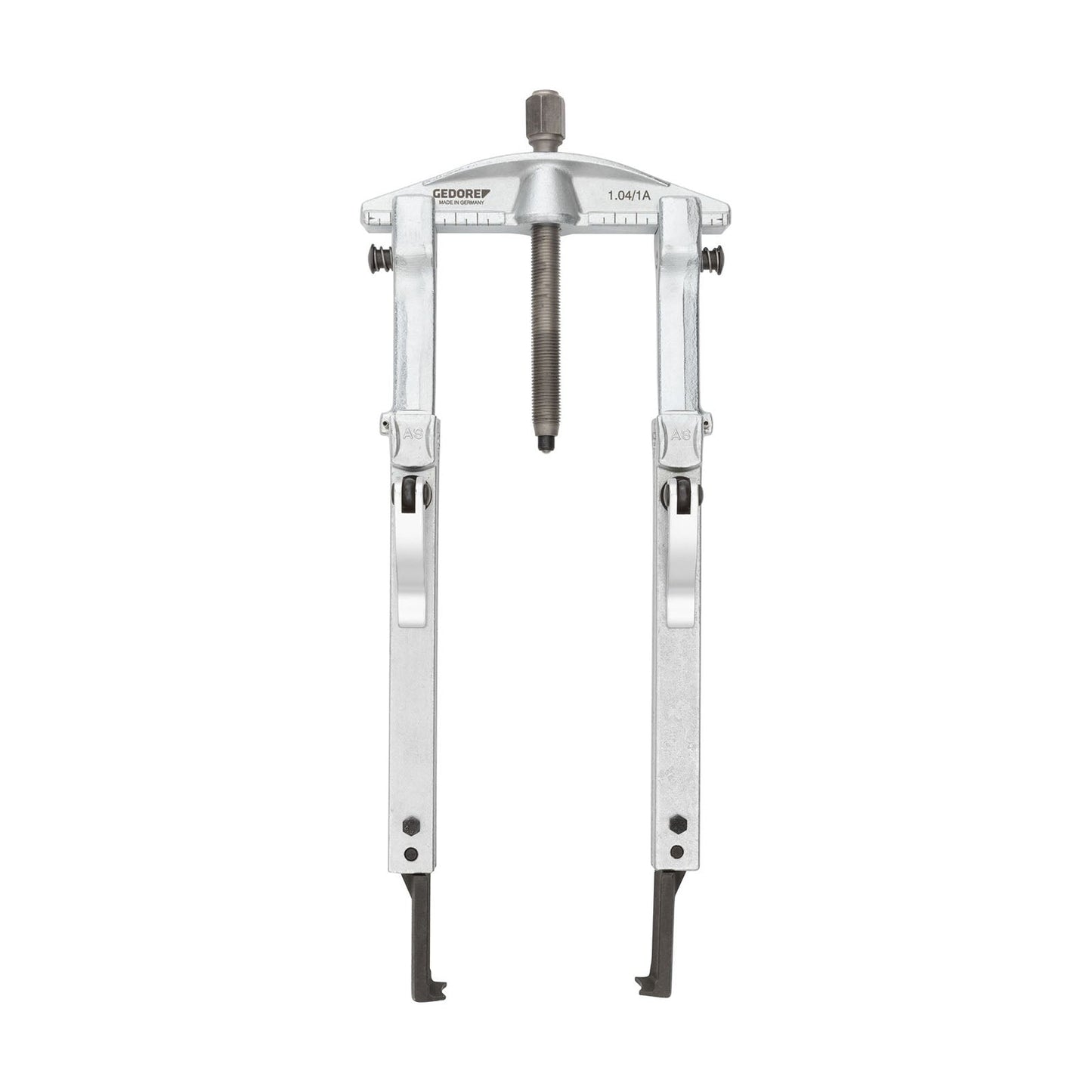 GEDORE 1.04/SEB-08 - Extractor set 1.04/1A with assorted legs in carrying case