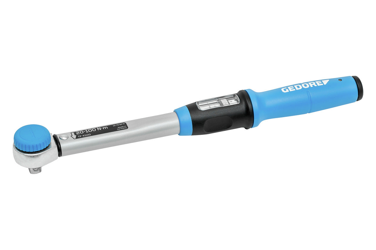 TF-K100 - Dinamométrica Torcofix K con cuadradillo de 1/2" y rango: 20-100 N.m.