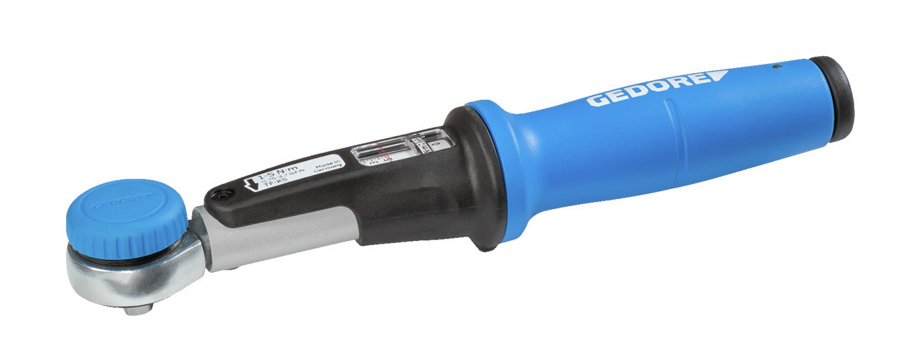 Clé dynamométrique GEDORE TF-K5 - Torcofix K avec entraînement carré 1/4" et plage de couple : 1-5 Nm