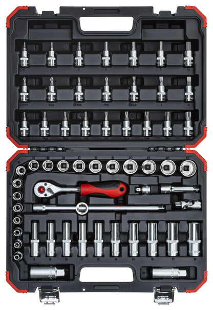 GEDORE red R59003059 - Socket wrench set 3/8" 6-24mm 59 pieces (3300054)