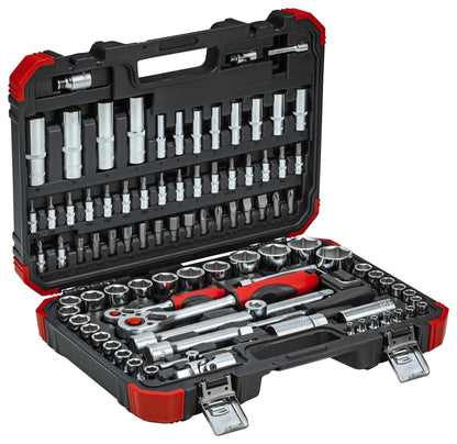 R46003094 - Juego de vasos 1/4" y 1/2" en maletín con 94 herramientas