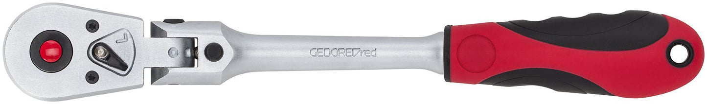 Cliquet réversible articulé GEDORE rouge R40120027 - 1/4"