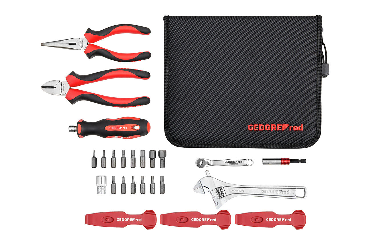 GEDORE rouge R21702025 - Coffret d'outils pour vélo