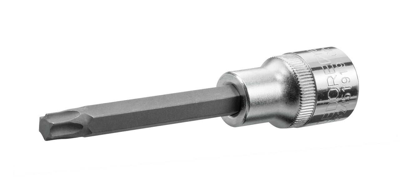 Douille de tournevis GEDORE rouge R62451919 - TORX T45 1/2" L=100 mm