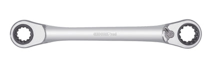 R07501019 - Llave de carraca poligonal doble 10+13+17+19 mm