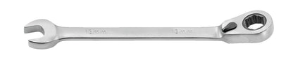GEDOREred R07201190 - Llave combinada de carraca reversible con función de sujeción, 19mm (3301007)