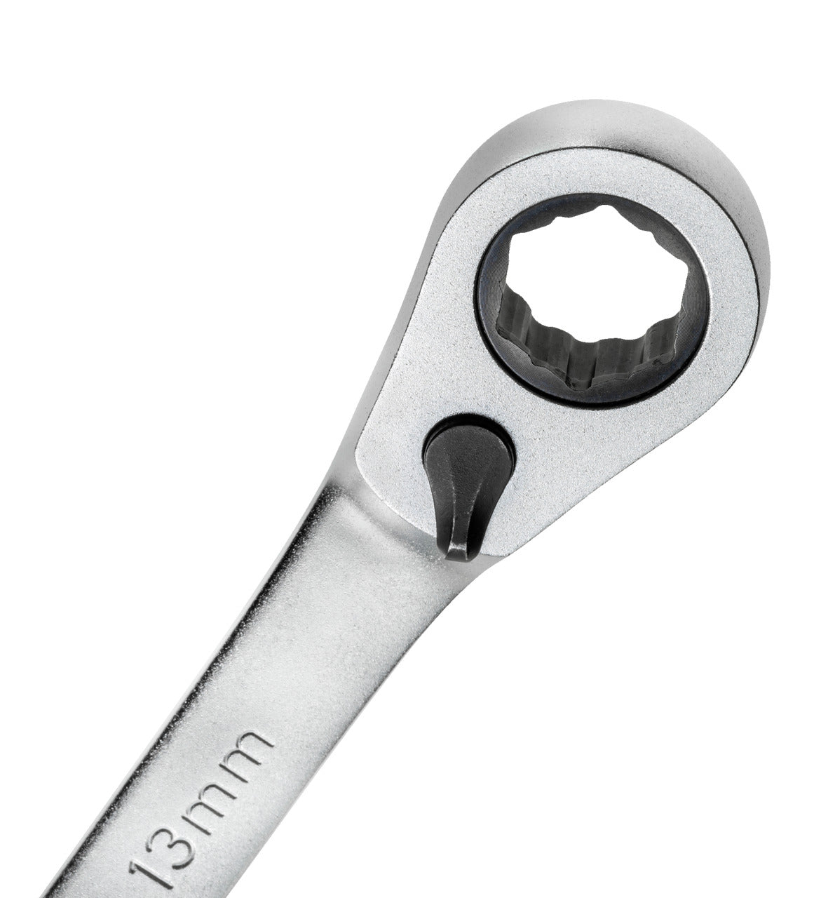 GEDOREred R07201100 - Reversible ratchet combination wrench with clamping function, 10mm (3301004)