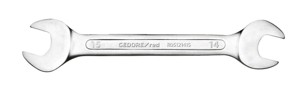 Clé plate double GEDORE rouge R05121213 - 12 x 13 mm L = 135 mm