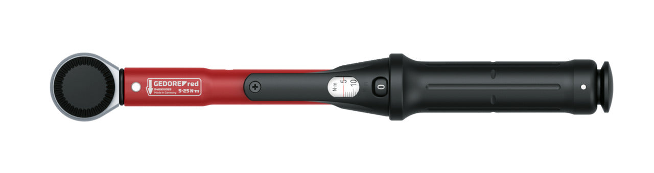 Llave dinamométrica de 1/4" 5-25 N.m.