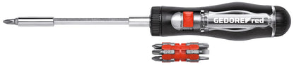 Tournevis à cliquet télescopique GEDORE rouge R38920000 - 1/4" 13 en 1