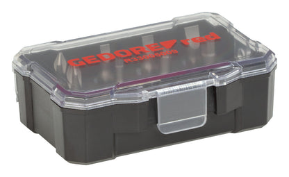 GEDORE rouge R33005009 - Coffret de 9 embouts hexagonaux PH+SL 1/4" avec porte-embout magnétique