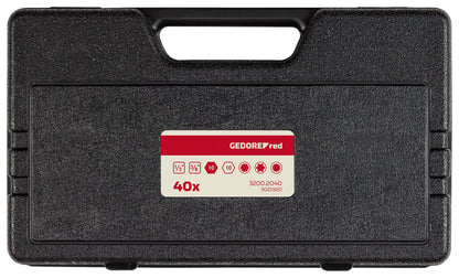GEDORE rouge R35003040 - Coffret de 40 embouts hexagonaux TX+XZN 10 mm