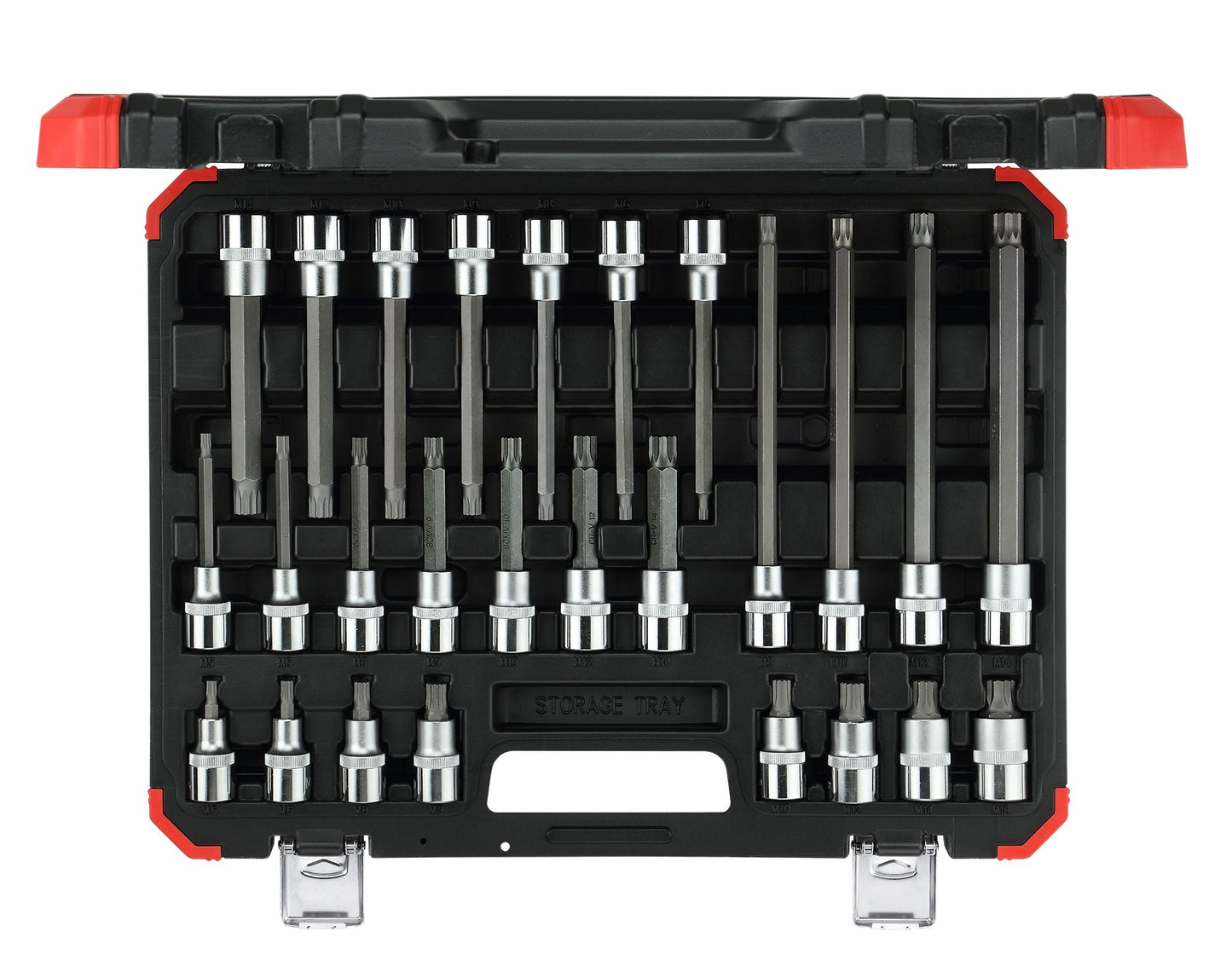 GEDORE rouge R68003026 - Coffret de douilles de tournevis XZN 1/2", 26 pièces