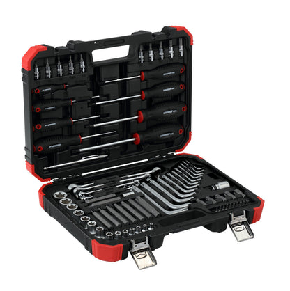 GEDORE red R68003075 - TORX screwdriving tool set incl. suitcase, 75 pieces (3301575)