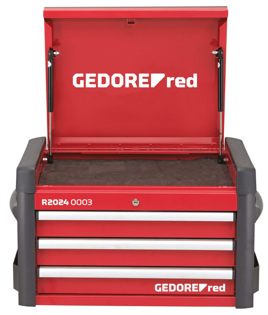 Coffre à outils GEDORE rouge R20240003 - MÉCANICIEN, 3 tiroirs, 446 x 724 x 470 mm