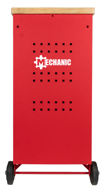 Établi mobile GEDORE rouge R20400006 - MÉCANICIEN, avec 6 tiroirs 988 x 431 x 935 mm