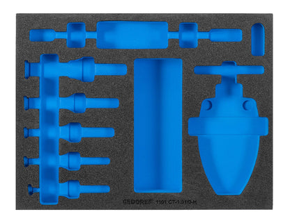 GEDORE EI-1101 CT-1.31/0-H - Vérifier le module d'outil vide