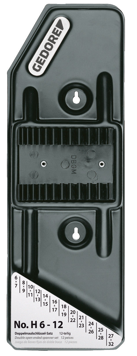 GEDORE H 6-12 L - Support en plastique, vide