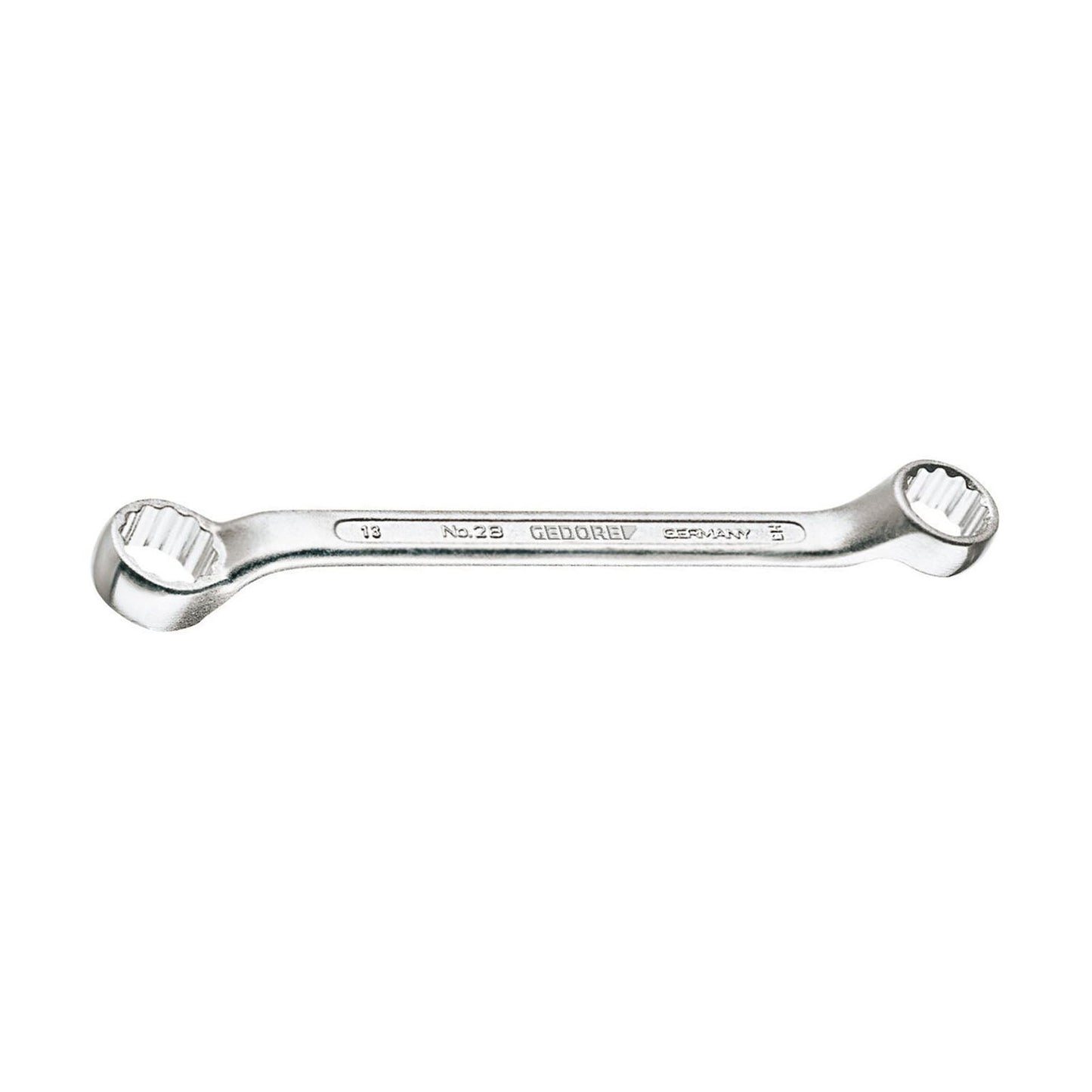 GEDORE 2 B 8X9 - Short Elbow Star Wrench, 8x9