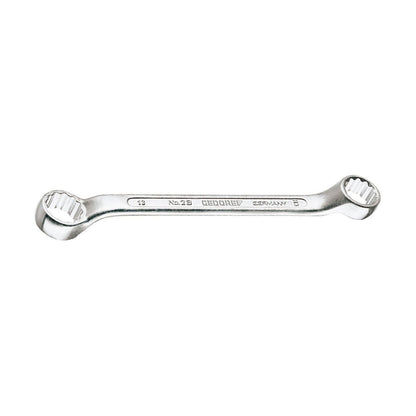 GEDORE 2 B 8X9 - Short Elbow Star Wrench, 8x9