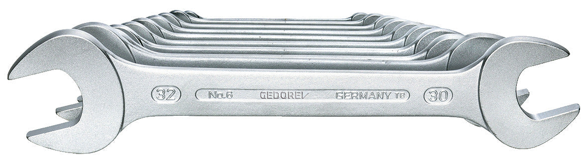 GEDORE 6-100 - Jeu de 10 clés à double extrémité