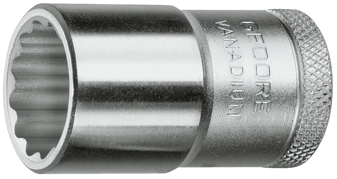 D 19 - Vasos de 1/2" con perfil UnitDrive para tornillos hexagonales