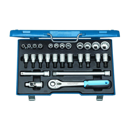 GEDORE D 19 IMU-10 - Unit Drive 1/2" Socket Set