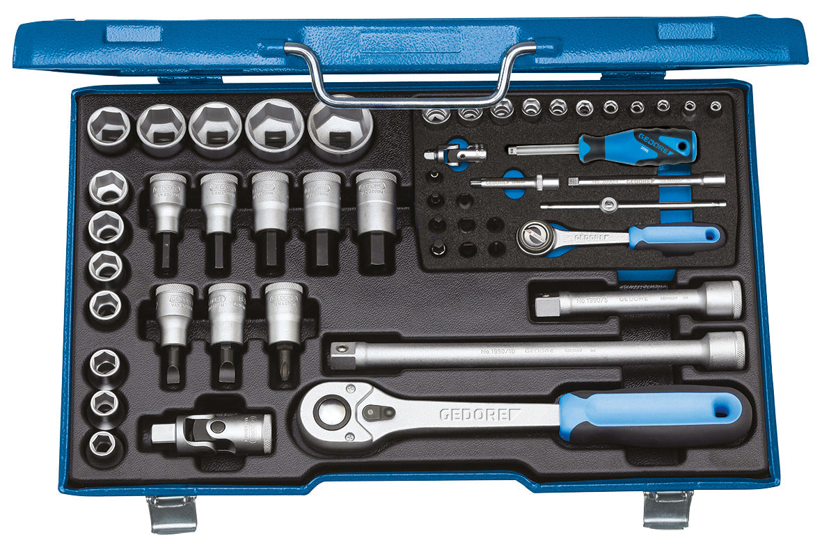 19 V20U-10 - Juego de Vasos Hex 1/4" + 1/2" (6157490)
