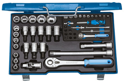 19 V20U-10 - Juego de Vasos Hex 1/4" + 1/2" (6157490)